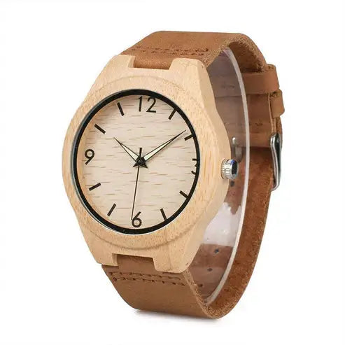 Wooden Watch for both male & female by RIVA DHARA SHOP